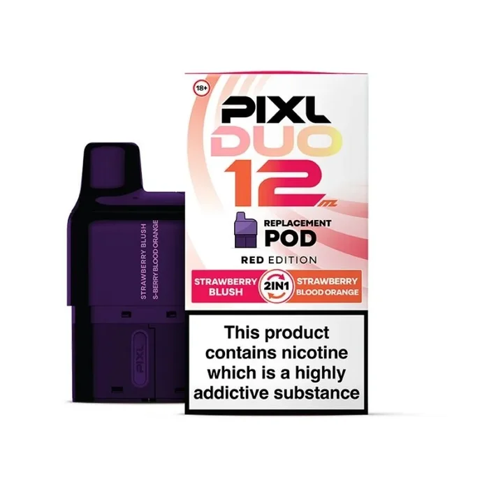 Pixl Duo Red Edition Pre-filled Pod and Refill Pack – 5 Count Case