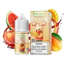 POD JUICE SALT- PEACH MANGO WATERMELON | 30ML