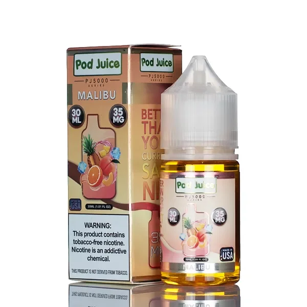 Pod Juice Salt PJ5000 – Malibu – 30ml