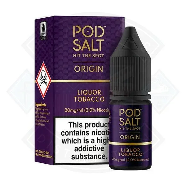 Pod Salt Origin – Liquor Tobacco 10ml