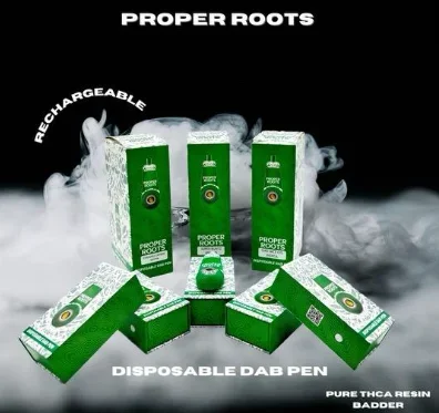 PROPER ROOTS Disposable Dabbing Pen with Half Gram THC-A Content