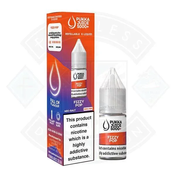 Pukka Juice 5000 Fizzy Pop Nic Salt 10ml