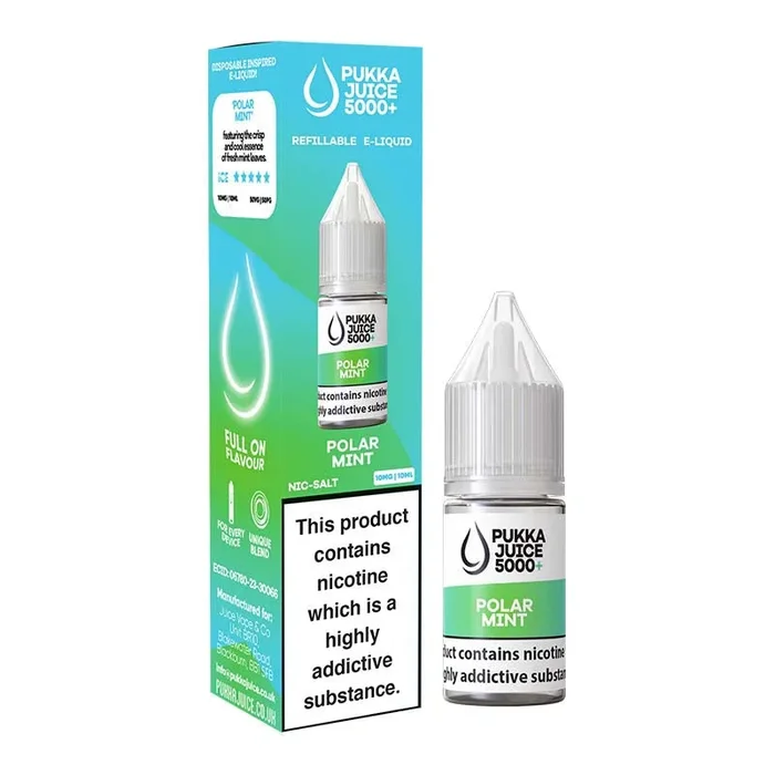 Pukka Juice 5000+ Nic Salts 20mg