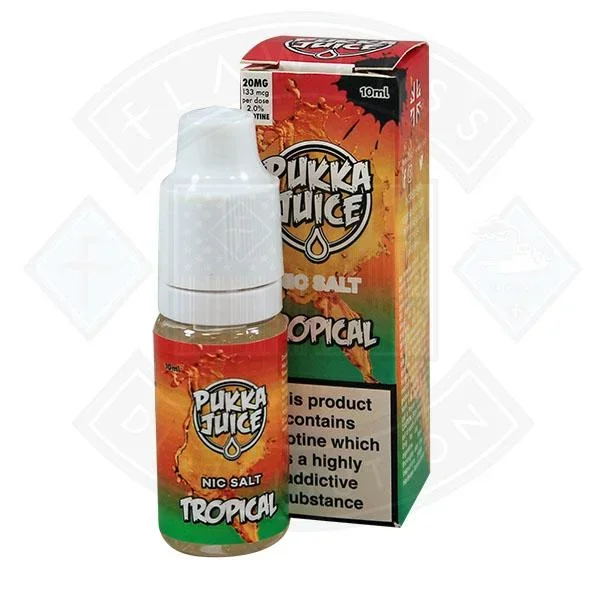 Pukka Juice – Nic Salt Tropical 10ml 20mg E-liquid
