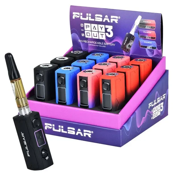 Pulsar 510 Payout 3.0 Variable Voltage Vape Battery – 550mAh