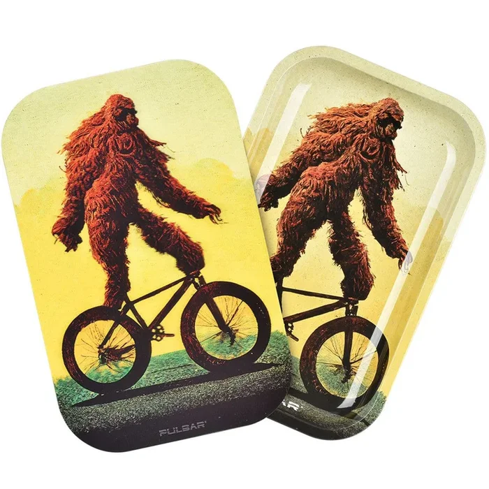 Pulsar Metal Rolling Tray With 3D Lid – Bigfoot Stole My Bike