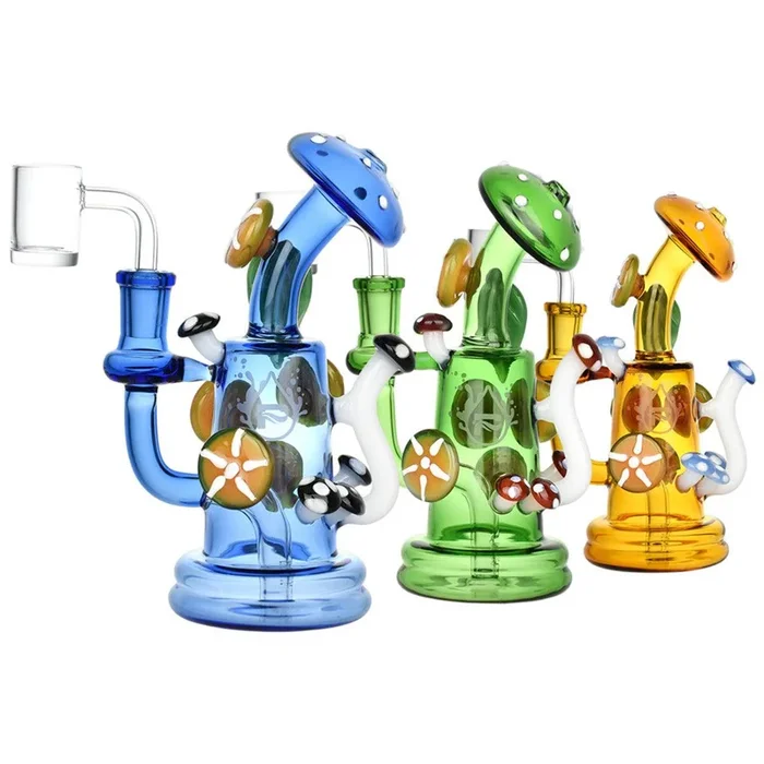 Pulsar Mushroom 6.7 ” Glass Dab Rig