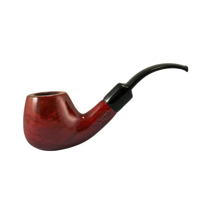 Pulsar Shire Tobacco Pipe with Bent Apple Cherry Wood – 5″