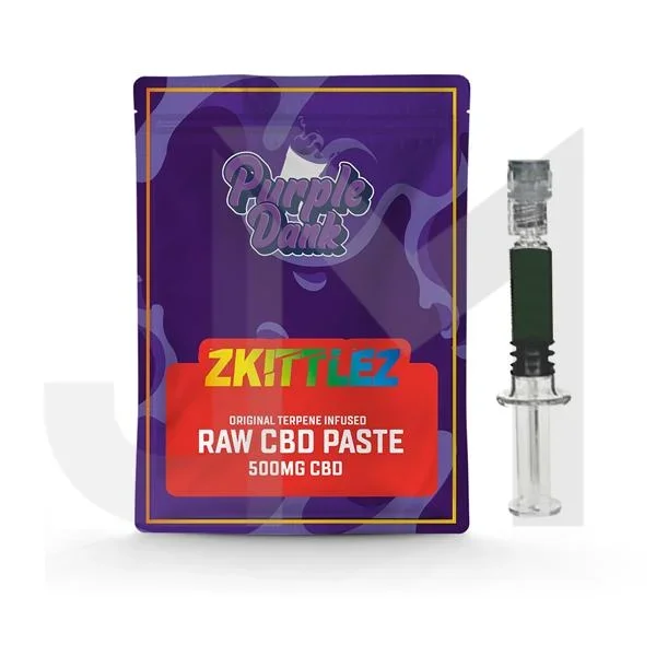 Purple Dank 1000mg CBD Raw Paste with Natural Terpenes – Zkittlez (Buy 1 Get 1 Free)