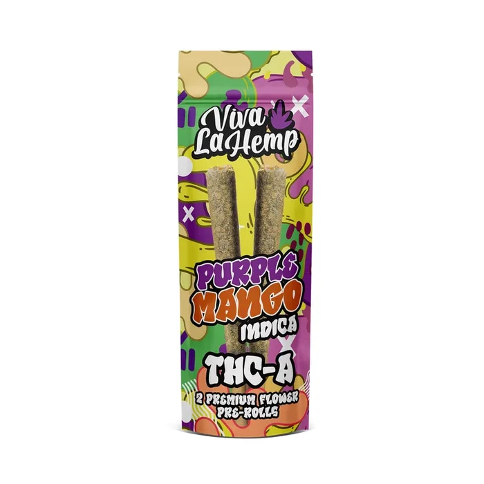 Purple Mango – Viva La Hemp THC-A Cones Pre-Rolls