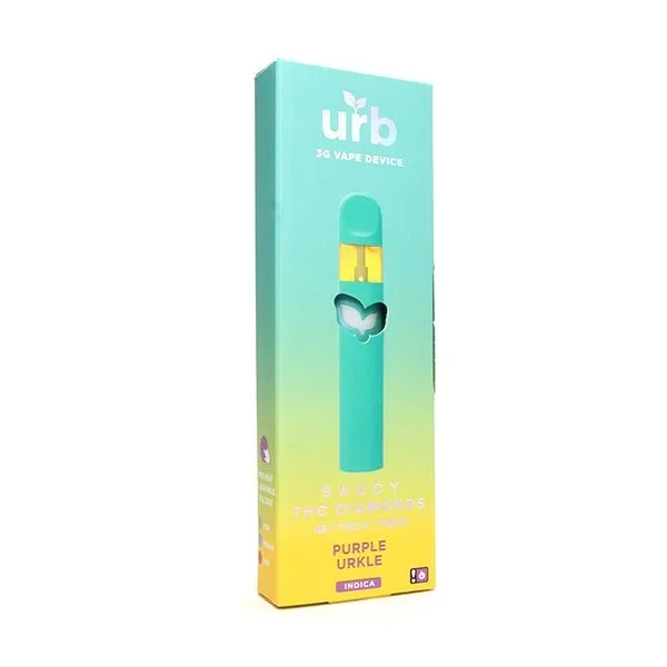 Purple Urkle – Urb Saucy THC Diamonds Disposable 3G