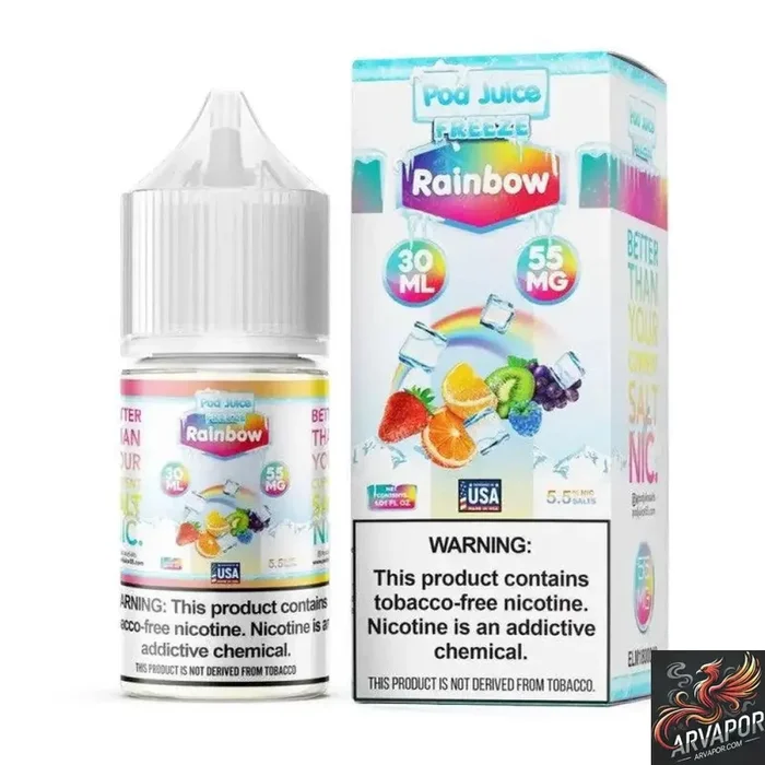 Rainbow Freeze – POD Juice Synthetic Nic Salt 30mL