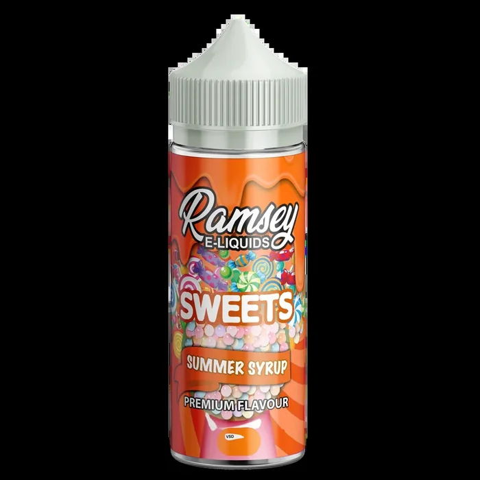 Ramsey E-Liquids Sweets: Summer Syrup 0mg 100ml Short Fill E-Liquid