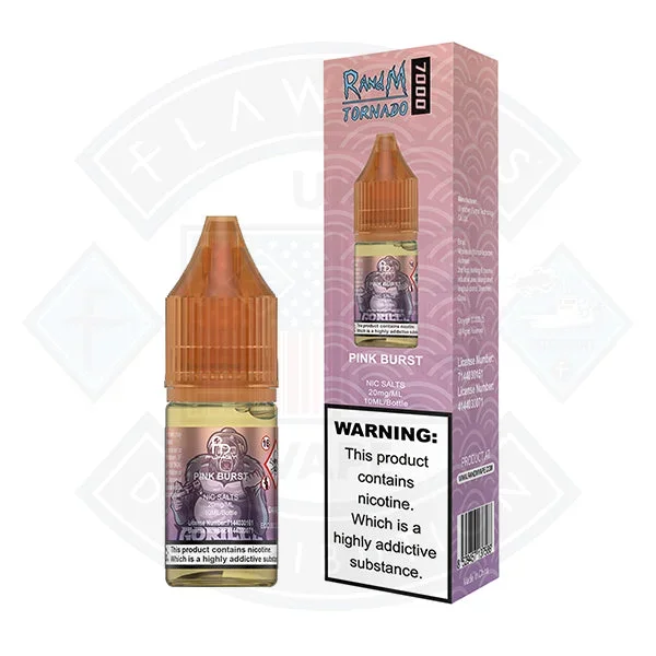 RandM 7000 Nic Salt 10ml – Pink Brust