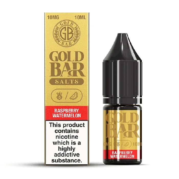 Raspberry Watermelon Salts E-Liquid by Gold Bar