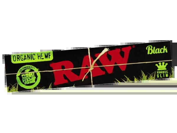 Raw Black Organic King Size Slim