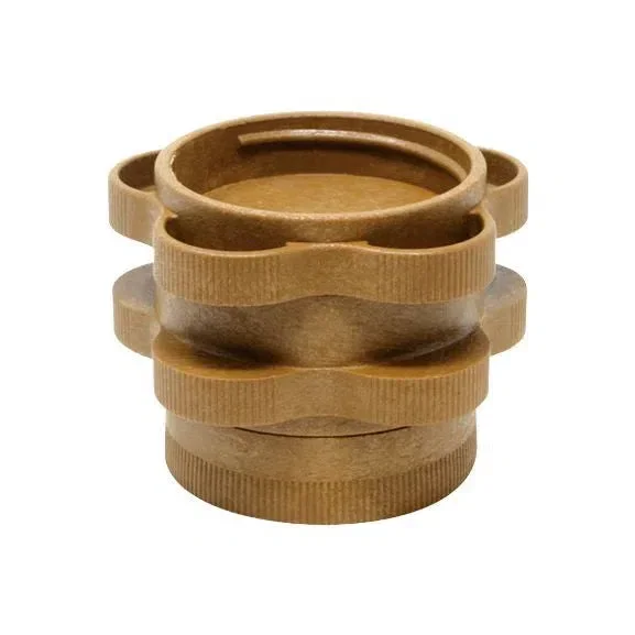Raw Gripper Grinder 3pc Hemp Plastic Fluffy Grind