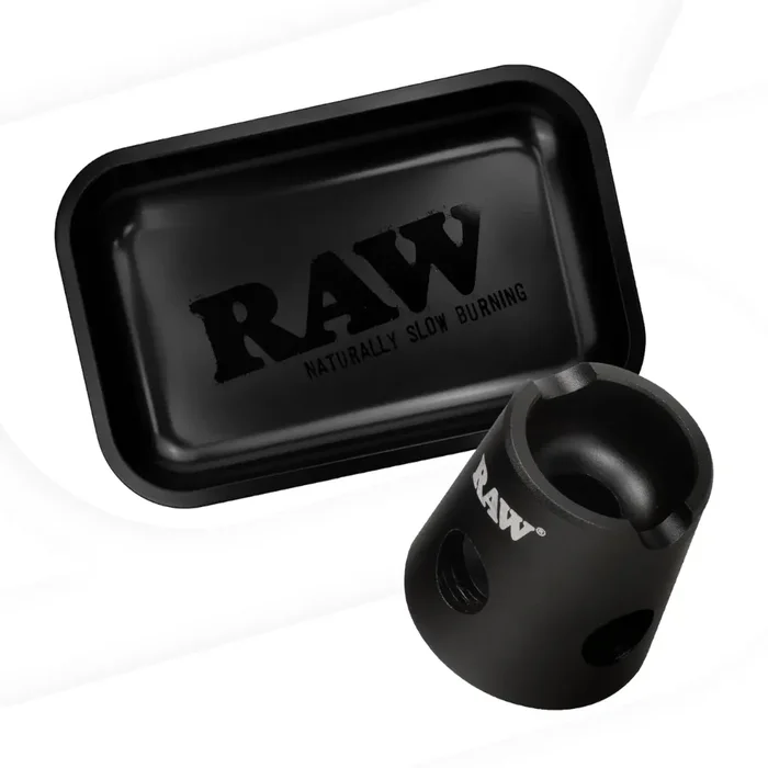 RAW Magnetic Snuffer + RAW Matte Black Tray Small