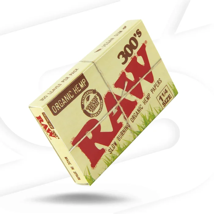 RAW Organic Creaseless 1 1/4 – 300’s