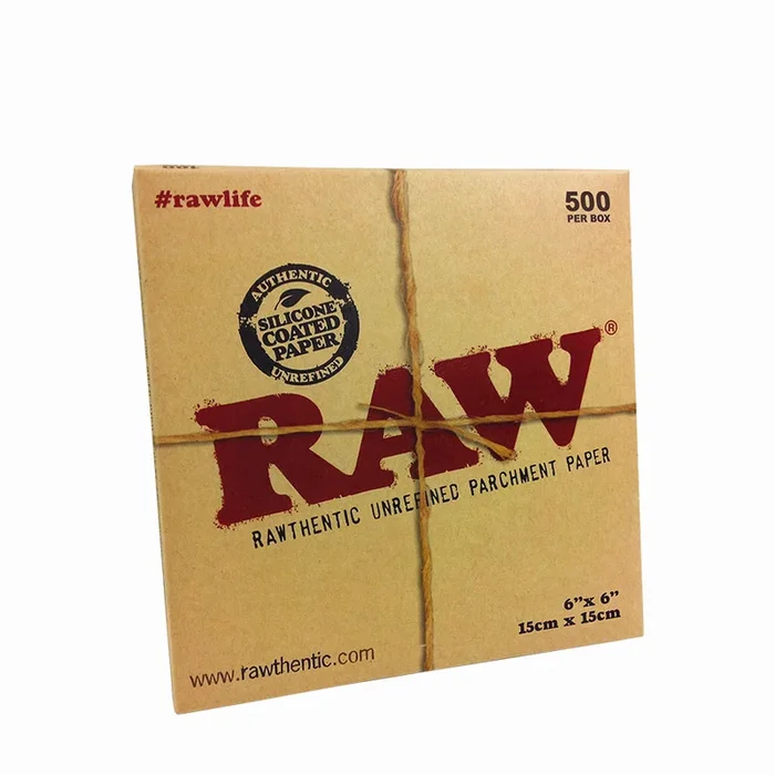 RAW Parchment 6×6 Sheets – 500 Pack