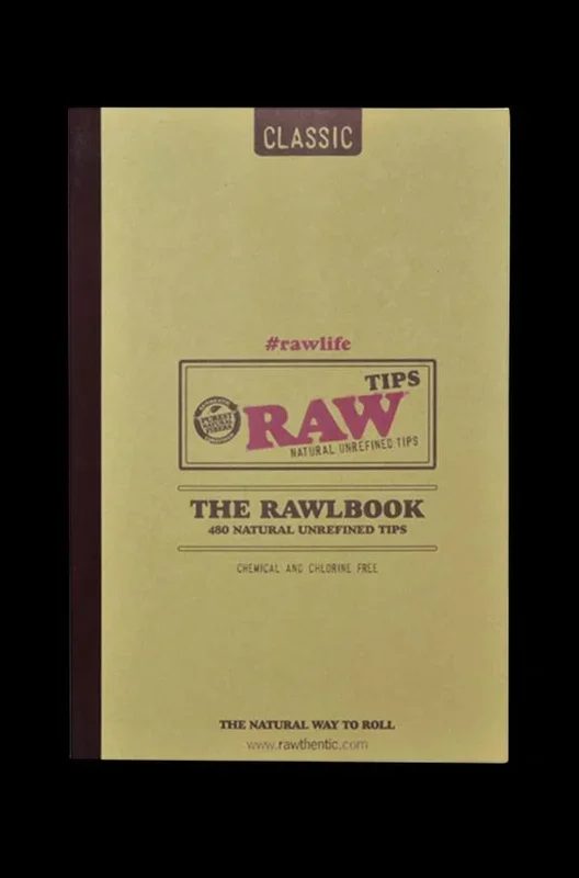 RAW RawlBook – Book of 420 Rolling Filter Tips