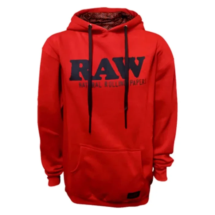 RAW Red Pullover Hoodie