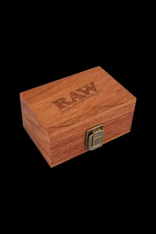 Raw Wood Rolling Box