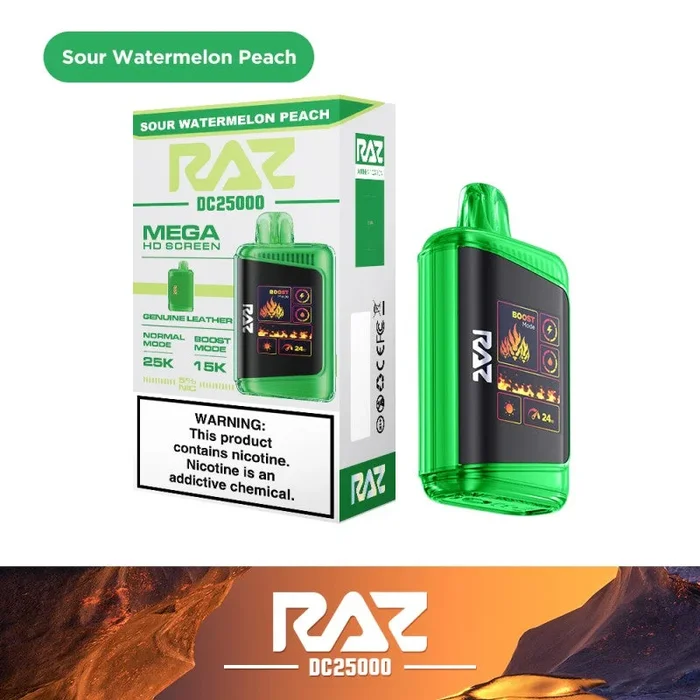 RAZ DC25000 – Sour Watermelon Peach