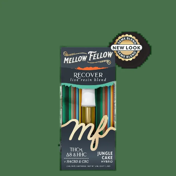 Recover Blend 2ml Live Resin Vape Cartridge – Jungle Cake (Hybrid)