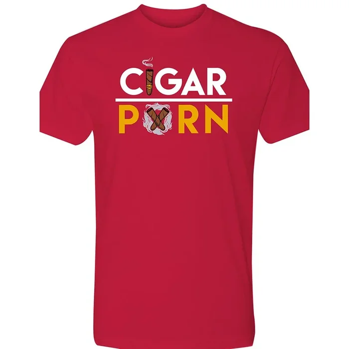 Red Cigar Pxrn Classic Men’s Crew Neck T-Shirt