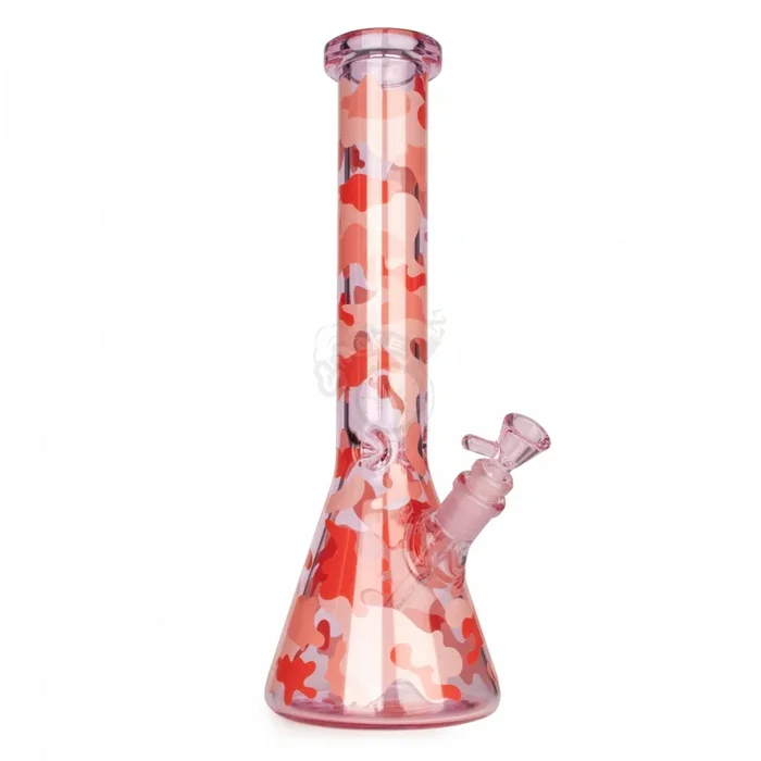 Red Eye Glass 15 ” Camouflage Beaker Base Water Pipe (REG071)