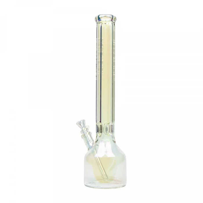 Red Eye Tek – 18 ” Tall Metallic Terminator Finish Hex Tube with Canteen Base Bong