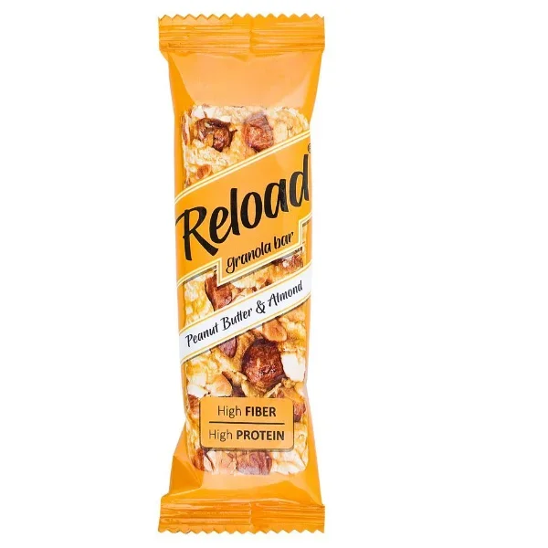 Reload Peanut Butter and Almond Granola Bar 40g