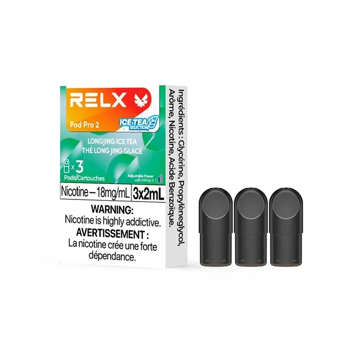RELX Pod Pro 2 – Longjing Ice Tea (3 Pack)