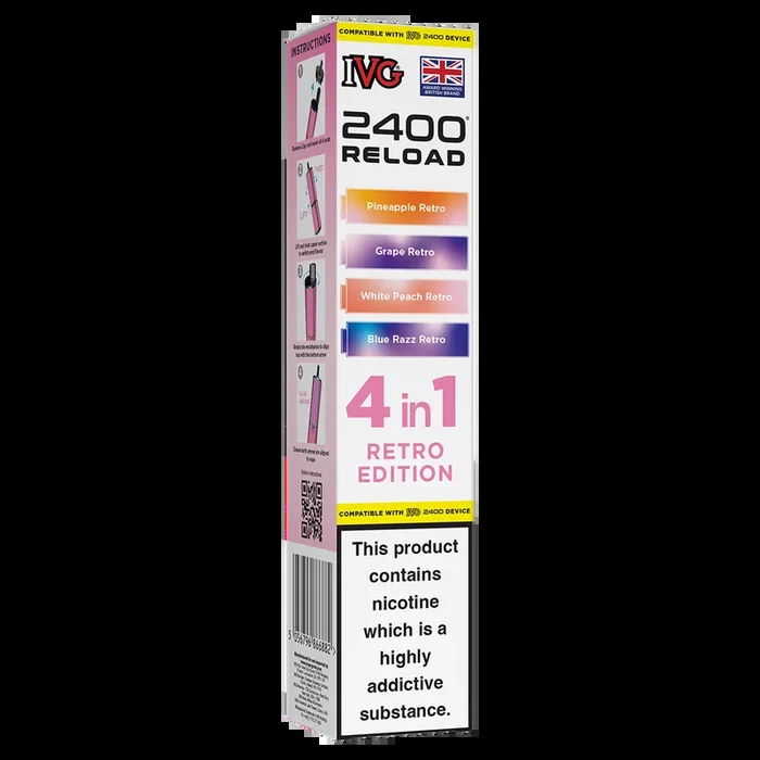 Retro Edition IVG 2400 Refill Pods