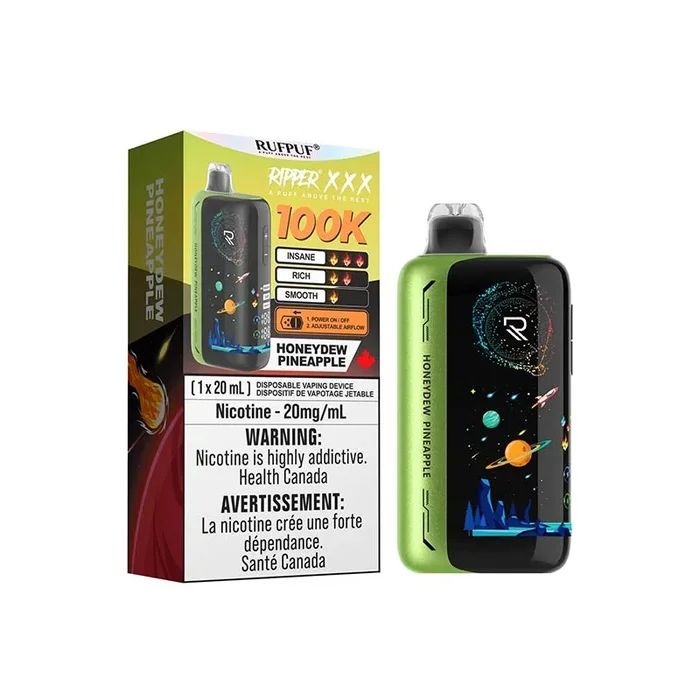 Ripper XXX 100K Disposable – Honeydew Pineapple (ON)