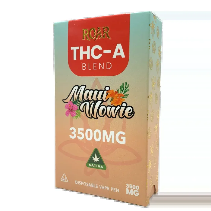 Roar THC-A Blend Disposable Vape 3500MG – Maui Wowie (Sativa)