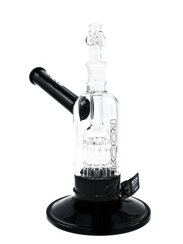 RooR Tech Bubbler – Full Black Tree Perc (10 “)