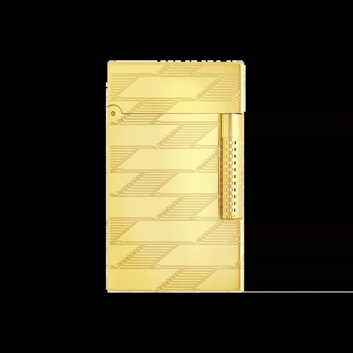 S. T. Dupont Lighter Fluo Le Grand – Fire X Yellow Gold