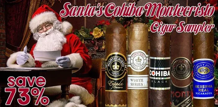 Santa’s Cohiba Montecristo Cigar Sampler