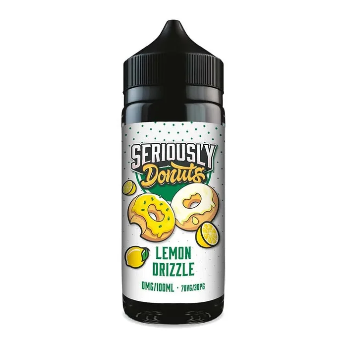 Seriously Donuts by Doozy Vape Co Lemon Drizzle 100ml Shortfill