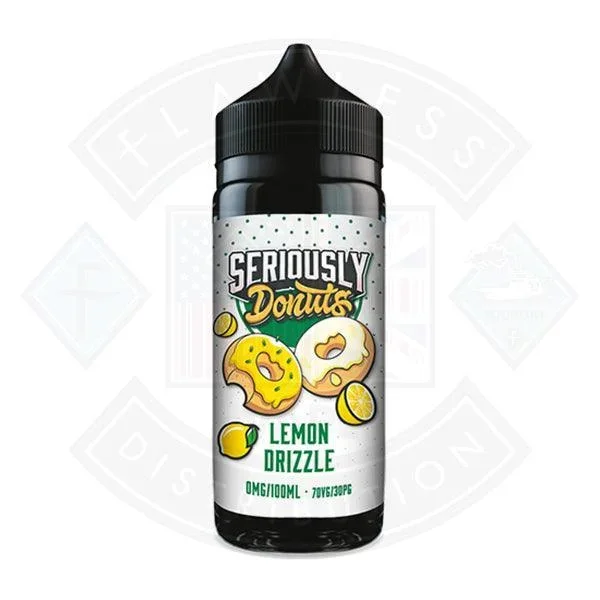 Seriously Donuts Lemon Drizzle 0mg 100ml Shortfill