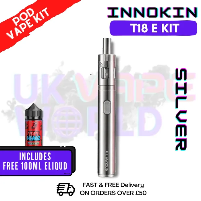 Silver Innokin Endura T18E Starter Kit – ONLY £16.99