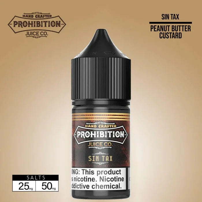 Sin Tax SALT – Prohibition Juice Co. – 30mL