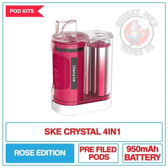 SKE Crystal 4 In 1 – Mixed Flavour – Rose Variant