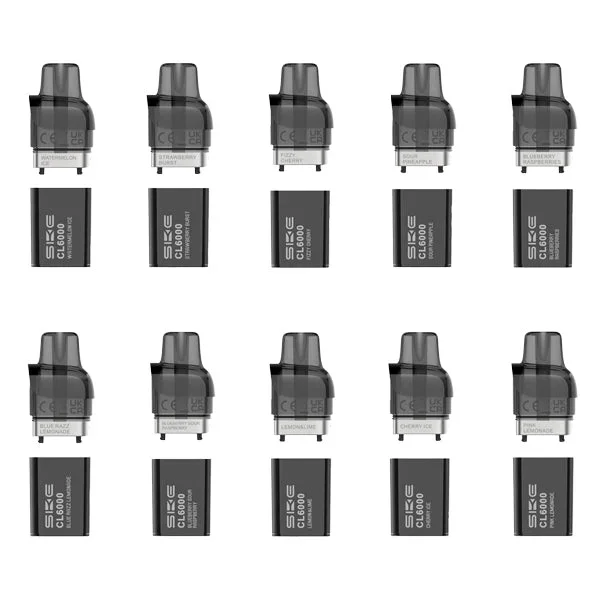 SKE CRYSTAL CL6000 Pods – (Re-fill)