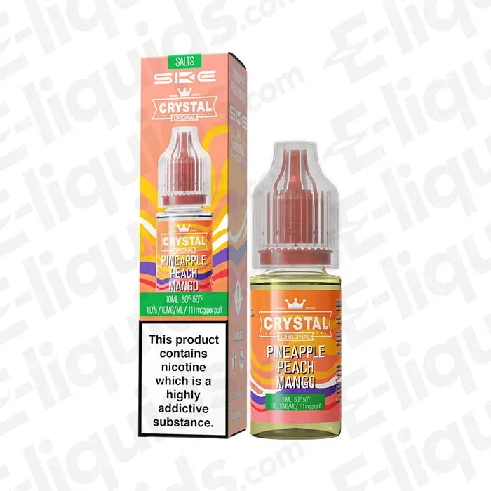SKE Crystal Pineapple Peach Mango Nic Salt Vape Liquid