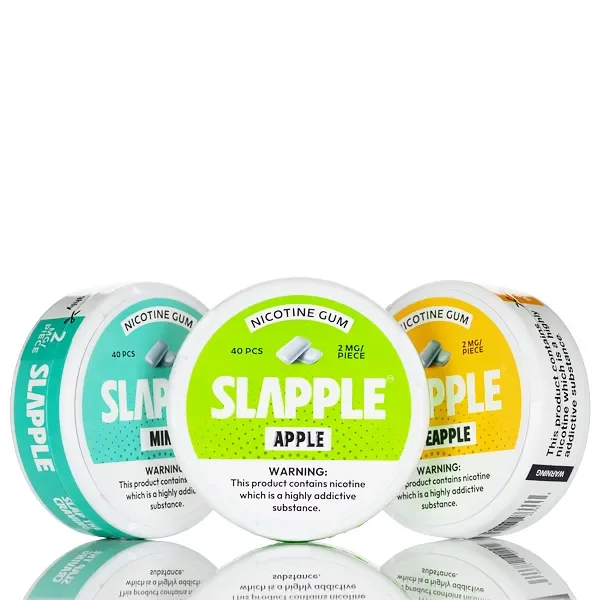 Slapple Nicotine Gum 2mg – 40ct