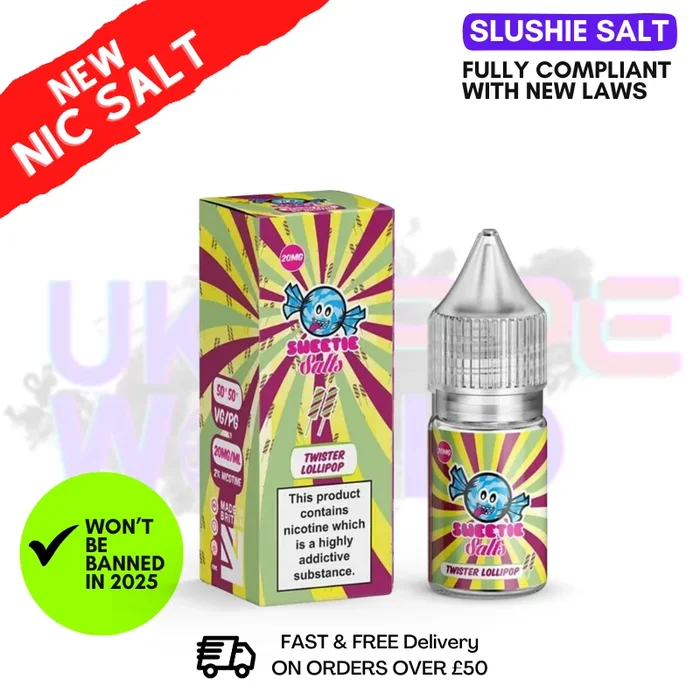 Slushie Salts Twister Lollipop E Liquid