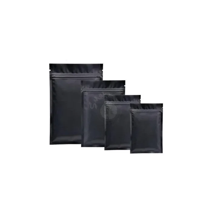 Smellproof Black Mylar Bag- Small (4.0 ” x 6.5 “)